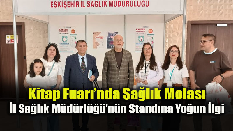 Kitap Fuar�nda �l Sa�l�k M�d�rl����n�n Stand�na Yo�un �lgi