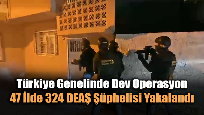 Emniyet ve M�T El Ele: Dev Operasyonda Eski�ehir Dahil 47 �l Hedef Al�nd�