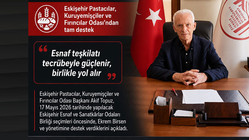 G�da Sekt�r�nden �stikrar Mesaj�: Akif Topuz�dan Ekrem Birsen�e Tam Destek