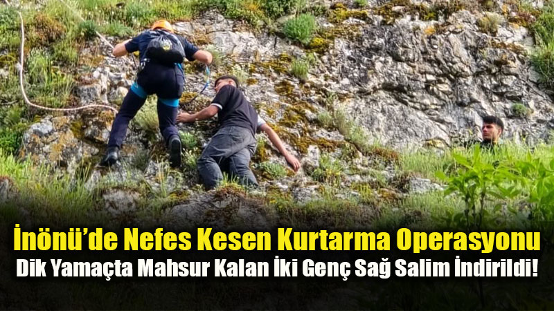 �antan�n Pe�inden Gittiler, Ma�arada S�k��t�lar: �n�n��de AFAD�dan Nefes Kesen Kurtarma!