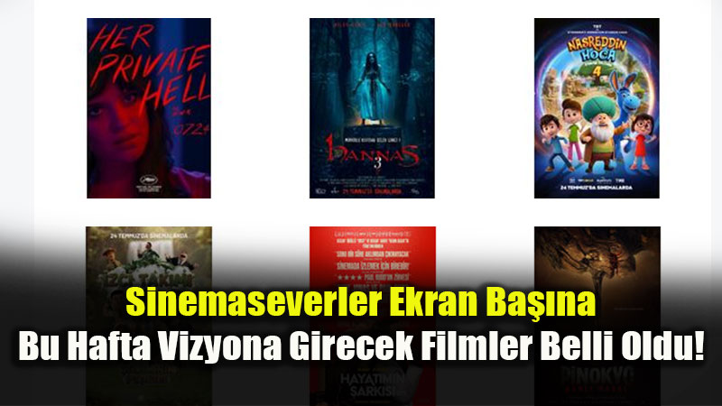 Sinemaseverlere M�jde: Bu Hafta 6 Yeni Film Vizyona Giriyor!