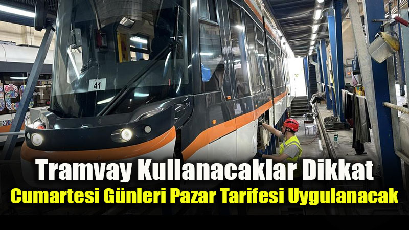 Eski�ehir�de Tramvay Sefer Saatleri De�i�ti: Bak�m �al��malar� Ba�l�yor