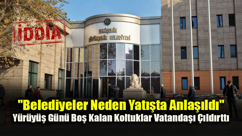 Eski�ehirli Vatanda��n Sabr� Ta�t�: "Belediye �al��anlar� G�rev Yerinde De�il, Siyaset Pe�inde!"