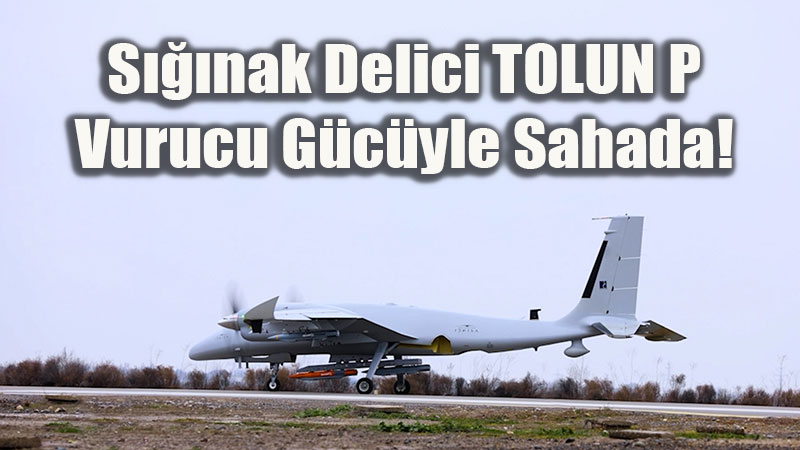 ASELSAN�dan S���nak Delici �ov: TOLUN P AKINCI T�HA ile Hedefi Tam �sabetle Vurdu!