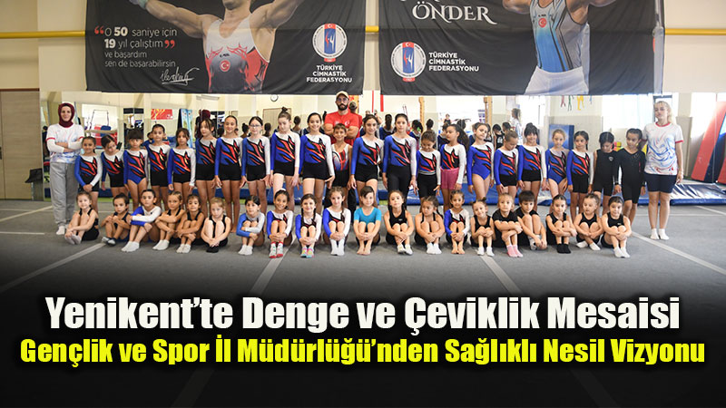 Minderden Zarafete: 500 �ocukla Eski�ehir’de Cimnastik Hamlesi