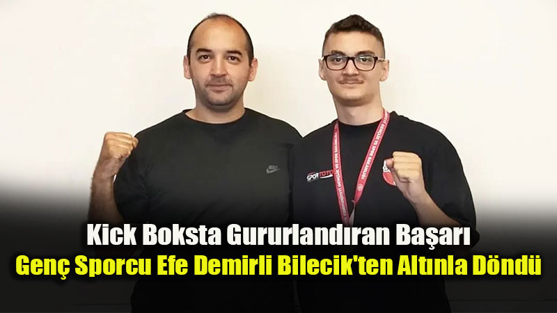Bilecik�te Eski�ehir R�zgar�: Efe Demirli �ampiyonluk K�rs�s�nde