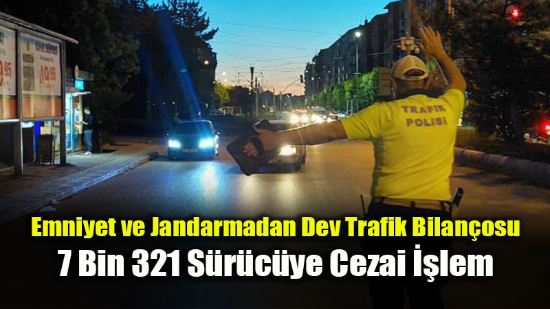 Eski�ehir�de Trafikte S�k� Denetim: 1 Haftada 28 Bin Ara� Kontrol Edildi