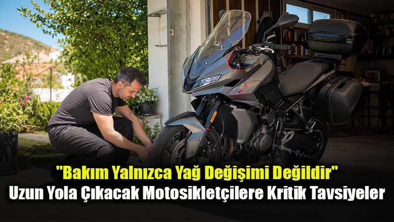 Motosikletinizde Yola ��kmadan Kontrol Etmeniz Gereken 8 Nokta