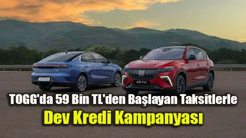 TOGG�dan Dev A�ustos Kampanyas�: 3 Ay Ertelemeli, S�f�r Faizli Kredi F�rsat�!