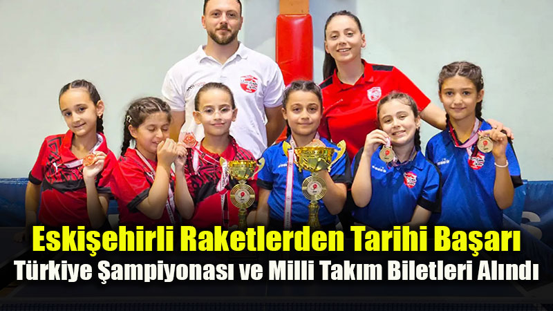 Masa Tenisinde Eski�ehir F�rt�nas�: K�z Tak�m� Nama�lup B�lge �ampiyonu!