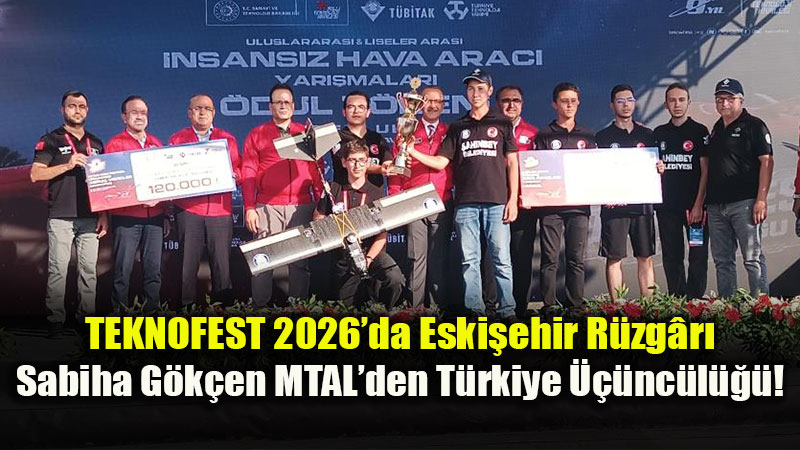 Eski�ehirli Gen�lerden TEKNOFEST�te Gururland�ran Derece: K�rs�ye ��kt�lar!