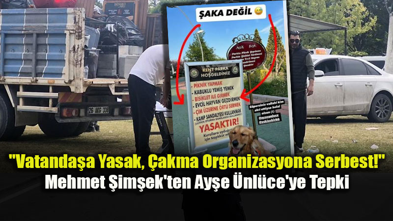 Mehmet �im�ek: �Park�n Esas Sahibi Eski�ehir Halk�na Her �ey Yasak!�