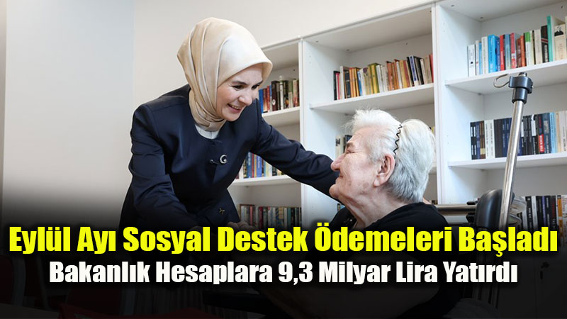 Eyl�l Ay� Ya�l� ve Engelli Ayl�klar� Hesaplara Yat�r�lmaya Ba�land�