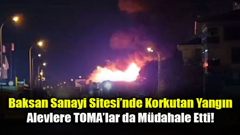 Eski�ehir�de Yap� Malzemeleri D�kkan� Alev Alev Yand�: Ekipler Seferber Oldu