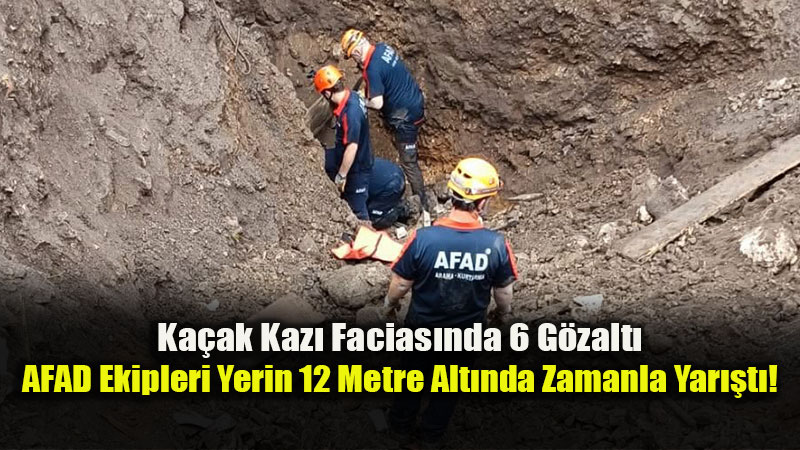 Evin Bah�esinden Yerin Alt�na �l�m T�neli: �n�n��deki G���kte 1 Ki�i Hayat�n� Kaybetti!